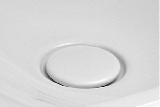 Serel Ceramic Plug and Basin Drain White TP08STS000